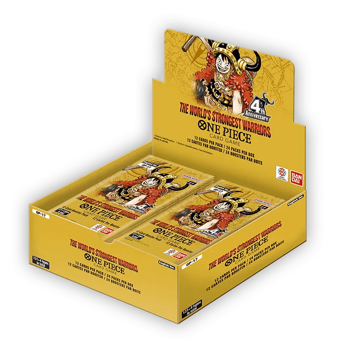 Booster Display — OP-17: The World's Strongest Warriors